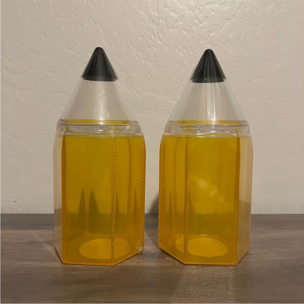 Target Bullseye's Pencil Storage Containers 2ct. Perfect for classroom decor.